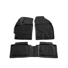  Toyota Prius (Zhw30) (2009-2015) tálcás típusú gumi autószőnyeg készlet autószőnyeg