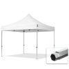  TP 3x3m összecsukható aluminium 800N pavilon, oldalfal nélkül - fehér