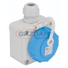 TP Electric 3101-380-0900 Ráépíthető dugalj, 2P+F, 1x16A, IP68 villanyszerelés