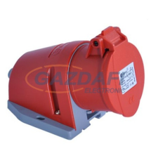 TP Electric 3122-307-1600 4x16A - Felületre rögzíthető dugalj- 83x90 alap (IP44) villanyszerelés