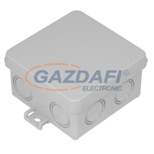 TP Electric 3308-204-0600 Kötődoboz 75x75 IP54 perforált oldalfallal villanyszerelés