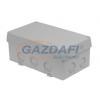 TP Electric 3310-217-0600 Kötődoboz 130x220x95 IP67 perforált oldalfalú, teli tető, 10db kikönnyítés