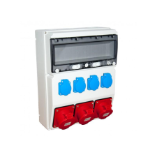 TP Electric IPARI CSATLAKOZÓ DOBOZ 4x2P+F 1x5P16 és 2x5P32A villanyszerelés