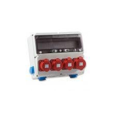 TP Electric IPARI CSATLAKOZÓ DOBOZ 4x2P+F - 2x5P16A és 2x5P32A villanyszerelés