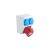 TP Electric ipari csatlakozó doboz 5P 32A 400V + 2db 2P+F 230V szerelt IP44 3317-200-7000H