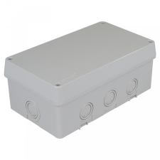 TP Electric KÖTŐDOBOZ 130X220X95 IP67 PERFORÁLT OLDALFALÚ, TELI TETŐ, 10DB KIKÖNNYÍTÉS villanyszerelés