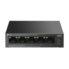 TP-Link LS105GP PoE+ Gigabit Switch hub és switch