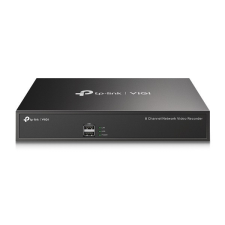 TP-Link NVR rögzítő - VIGI NVR1008H (8 csatorna, H265+, 5MP, HDMI, VGA, 2xUSB, 1x Sata (max 10TB), audio) megfigyelő kamera tartozék