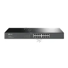 TP-Link Switch 16x1000Mbps Fémházas Rackes, TL-SG1016 hub és switch