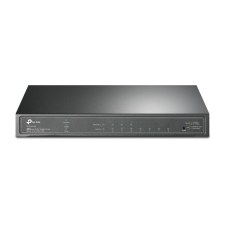 TP-Link Switch 8x1000Mbps (4xPOE+), Menedzselhető, TL-SG2008P hub és switch