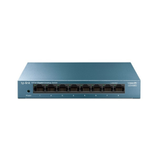 TP-Link Switch 8x1000Mbps Fémházas, LS108G hub és switch
