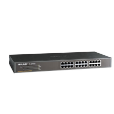 TP-Link TL-SF1024 24port Switch metal hub és switch