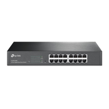 TP-Link TL-SG1016DE 16port 10/100/1000Mbps LAN SMART menedzselhető asztali Switch hub és switch