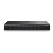 TP-Link VIGI NVR2008H-8MP hálózati képrögzítő (NVR) Fekete (VIGI NVR2008H-8MP) hub és switch