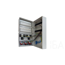 TPLAST Ipari doboz 300×540mm,IP54 6x(2P+F) + 2x(5P16A) +1x(5P32A)2x13modul Vezetékezett ipari doboz villanyszerelés