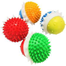  TPR dekoratív fogtisztító labda kutyának - 9cm játék kutyáknak