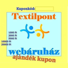 TPvut TextilPont vásárlási utalvány rövidáru