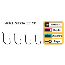  Trabucco Match Specialist Micro Barb horog, méret: 10 horog