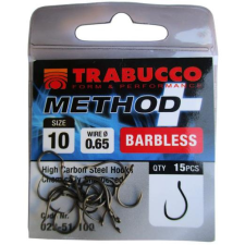  Trabucco Method Plus Feeder szakáll nélküli horog 12, 15 db/csg horog