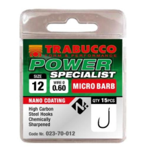  Trabucco Power Specialist mikro szakállas horog, méret: 14 horog