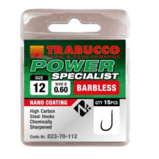 Trabucco Power Specialist szakáll nélküli horog 16 15 db horog