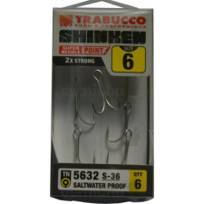 Trabucco SHINKEN DOUBLE HOOKS S-36 PS #02 6db/csg, kettes horog horog