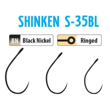  Trabucco Shinken Hooks S-35Bl Bn #4 10db szakáll nélküli horog horog