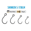  Trabucco Shinken Hooks S-55Blm Bn #6 10db szakáll nélküli horog