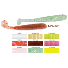 Trabucco SLURP BAIT T-SHAD PINK GHOST 10 db, PLASZTIK MŰCSALI csali