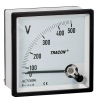 TRACON ACVM48-250 Analóg váltakozó áramú voltmérő 48×48mm, 250V AC