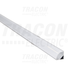TRACON Alumínium profil LED szalagokhoz, sarokW=10mm, H=2m világítási kellék