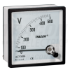 TRACON Analóg váltakozó áramú voltmérő96×96mm, 600V AC