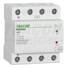 TRACON Aut. visszakapcsoló fesz. növekedési/csökkenési relé 4P villanyszerelés