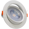 TRACON Beépíthető álmennyezeti LED lámpatest, forgatható200-240 V, 50Hz, 12W, 4000K, 960lm, 38°, IP20, EEI=G