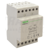TRACON Biztonsági (csengő) transzformátor230V/12-12-24V AC, Psmax.:30VA, Is_1,55A