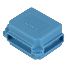 TRACON BOXW2 Vízálló műanyag doboz, kék 45x37x24mm, IPX8 villanyszerelés