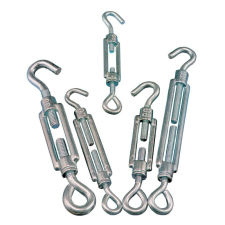 Tracon Budapest Kft. Kötélfeszítő szem+horog 10x120 FSH10120 villanyszerelés