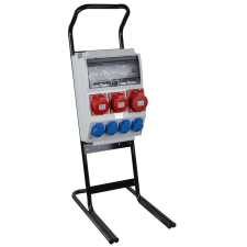 Tracon Budapest Kft. Tracon csatlakozó doboz védelemmel, állvánnyal TDB03-12MVA villanyszerelés