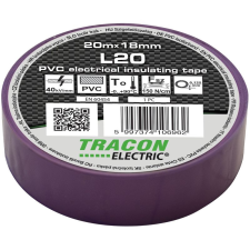 Tracon Budapest Kft. Tracon szigetelő szalag 20x19 lila L20 villanyszerelés