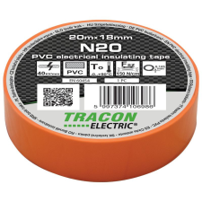 Tracon Budapest Kft. Tracon szigetelő szalag 20x19 narancs N20 villanyszerelés
