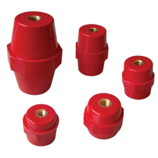 Tracon Budapest Kft. Tracon támszigetelő, piros H=35mm, M6 STS-35-6 villanyszerelés