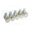 TRACON Csavaros csatlakozó, átlátszó házzal, 5 tagú, 1 csavar5×2,5mm2, 450VAC