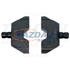 TRACON D31-25 Hatszög profilú présbélyeg D31/D31E présszerszámokhoz 25mm2, KZ10 villanyszerelés