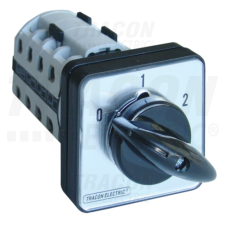 TRACON Dahlander motorkapcsoló400V, 50Hz, 125A, 30kW, 88×88mm villanyszerelés