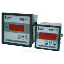 TRACON Digitális ampermérő áramváltós méréshez relékimenettel72×72mm, 5A AC mérőműszer