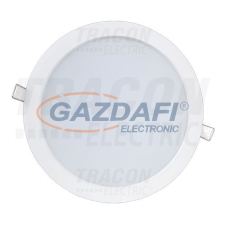 TRACON DLC5NW Kompakt beépíthető LED mélysugárzó230VAC, 5W, 4000K, 450lm. IP20, EEI=A+ világítás