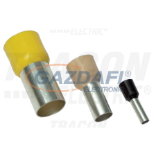 TRACON E126 Szigetelt (PA6.6) érvéghüvely, ónozott elektrolitréz, zöld 16mm2, L=22,2mm villanyszerelés
