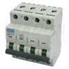 TRACON Egyenáramú kismegszakító PV rendszerekhez, 4 pólus, C kar.63A, 880V DC