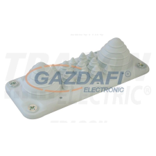 TRACON EKBV-03 Elosztószekrény kábelbevezető, gumi, 14db kábelhez 222x92mm villanyszerelés