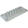 TRACON EKBV-04 Elosztószekrény kábelbevezető, gumi, 25db kábelhez 222x92mm